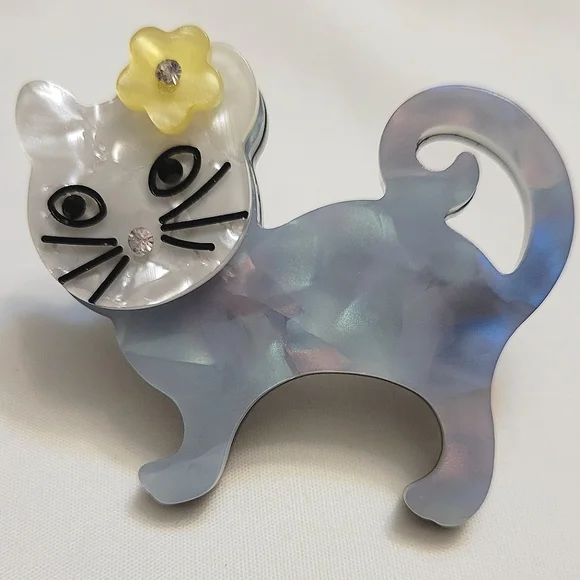 Cat Brooch - Picture 1 of 6